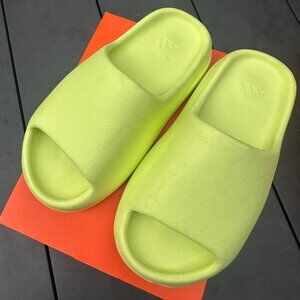 Adidas Yeezy Slide Glow Green, size 4 (EU 37) AUTHENTIC
